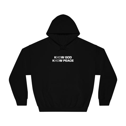 Know God Know Peace Hoodie